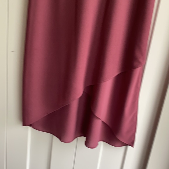 Burgundy Slip Dress - Picture 2 of 6